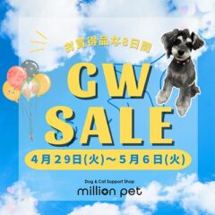 ゴールデンウィークセールを行います！